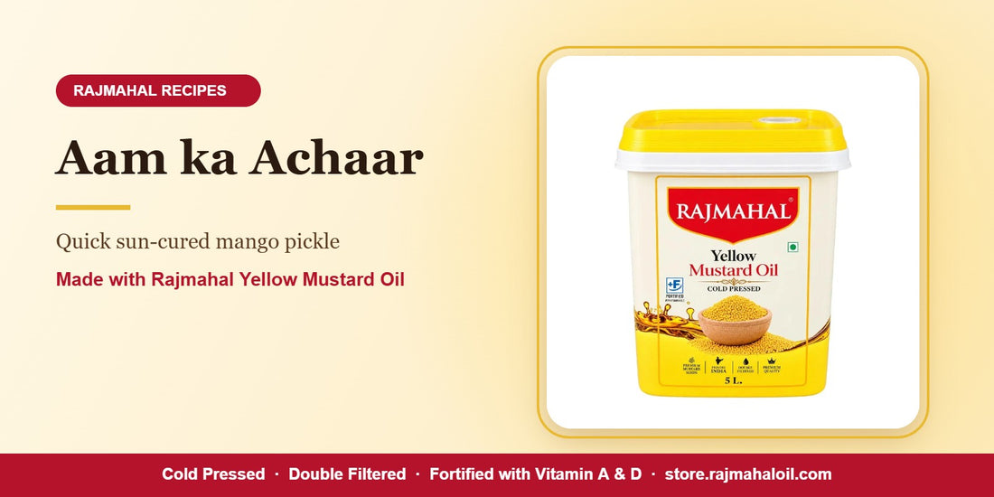 Instant Aam ka Achaar (Mango Pickle)